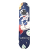 Skateboard 80 cm din lemn, Suport din Aliaj Aluminiu, Greutate maxima 70 kg, Model Astronaut, Albastru