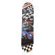 Skateboard 80 cm din lemn, Suport din Aliaj Aluminiu, Greutate maxima 70 kg, Model Maisnute de Curse, Multicolor