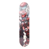 Skateboard 80 cm din lemn, Suport din Aliaj Aluminiu, Greutate maxima 70 kg, Model Robot, Rosu