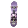 Skateboard 80 cm din lemn, Suport din Aliaj Aluminiu, Greutate maxima 70 kg, Model Vrajitoare, Roz