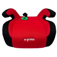 Inaltator auto 125-150 R129 cu isofix , negru/rosu, U-Grow