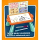Masuta de joaca multifunctionala, cu pasta modelatoare, markere si forme, 43 x 34 x 22cm, 3+ ani, Multicolor