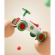 Masinuta Ride-on, cu Sistem Anti-rasturnare, Claxon Pe Volan, 1-6 Ani, 60x28x34 cm, Alb-Verde