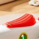 Masinuta Ride-on, cu Sistem Anti-rasturnare, Claxon Pe Volan, 1-6 Ani, 60x28x34 cm, Alb-Verde