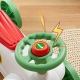 Masinuta Ride-on, cu Sistem Anti-rasturnare, Claxon Pe Volan, 1-6 Ani, 60x28x34 cm, Alb-Verde