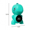 Termometru Electronic Led Pentru Baie, Plutitor, Rezistent La Apă, 3 Trepte de Temperatura, Dinozaur, 12x7cm, Verde