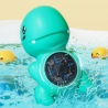 Termometru Electronic Led Pentru Baie, Plutitor, Rezistent La Apă, 3 Trepte de Temperatura, Dinozaur, 12x7cm, Verde
