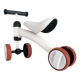 Bicicleta fara pedale Ride on, de echilibru, 4 roti, 1-3 ani, greutate maxima 25 kg, 50x18x35 cm, Alb