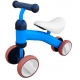 Bicicleta fara pedale Ride on, de echilibru, 4 roti, 1-3 ani, greutate maxima 25 kg, 50x18x35 cm, Albastru