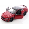 Macheta metalica Kinsmart, Scara 1:38, Bmw M8 Competition Coupe, Rosu