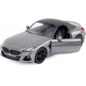 Macheta metalica Kinsmart, Scara 1:34, Bmw Z4, Gri