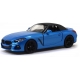 Macheta metalica Kinsmart, Scara 1:34, Bmw Z4, Albastru