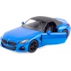 Macheta metalica Kinsmart, Scara 1:34, Bmw Z4, Albastru