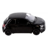 Macheta metalica Kinsmart, Scara 1:28, Fiat 500e, Negru