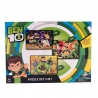 Set Ceas Clasic Omnitrix - BEN 10 + Puzzle 3 in 1