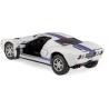 Macheta metalica Kinsmart, Scara 1:36, Ford GT 2006, Alb