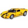 Macheta metalica Kinsmart, Scara 1:36, Ford GT 2006, Galben