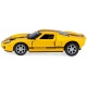 Macheta metalica Kinsmart, Scara 1:36, Ford GT 2006, Galben