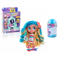 Set Papusa Hairdorables cu accesorii + Set de colorat suflarici spray 24 culori My Little Pony