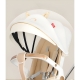 Carucior sport 3in1, 6-36 luni, reversibil, pliabil, tavita, centura de siguranta, roti 360, copertina soare, alb, model pisica