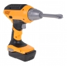 Bormasina electrica pentru copii, cu accesorii, 4 capete interschimbabile, lumini si sunete realiste, 3 ani+, Galben