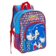 Ghiozdan pentru gradinita, Sonic, 2 compartimente, 32 cm