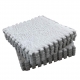 Set 10 piese covor tip puzzle, spuma eva, pufos, 30 x 30 x 1 cm, Alb